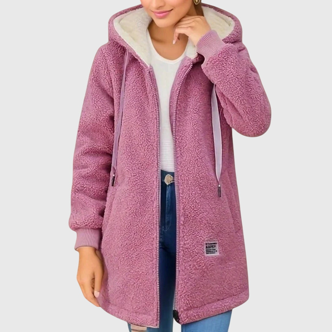 Birgitta | Dames fleecejack – Stijl en warmte voor koude dagen