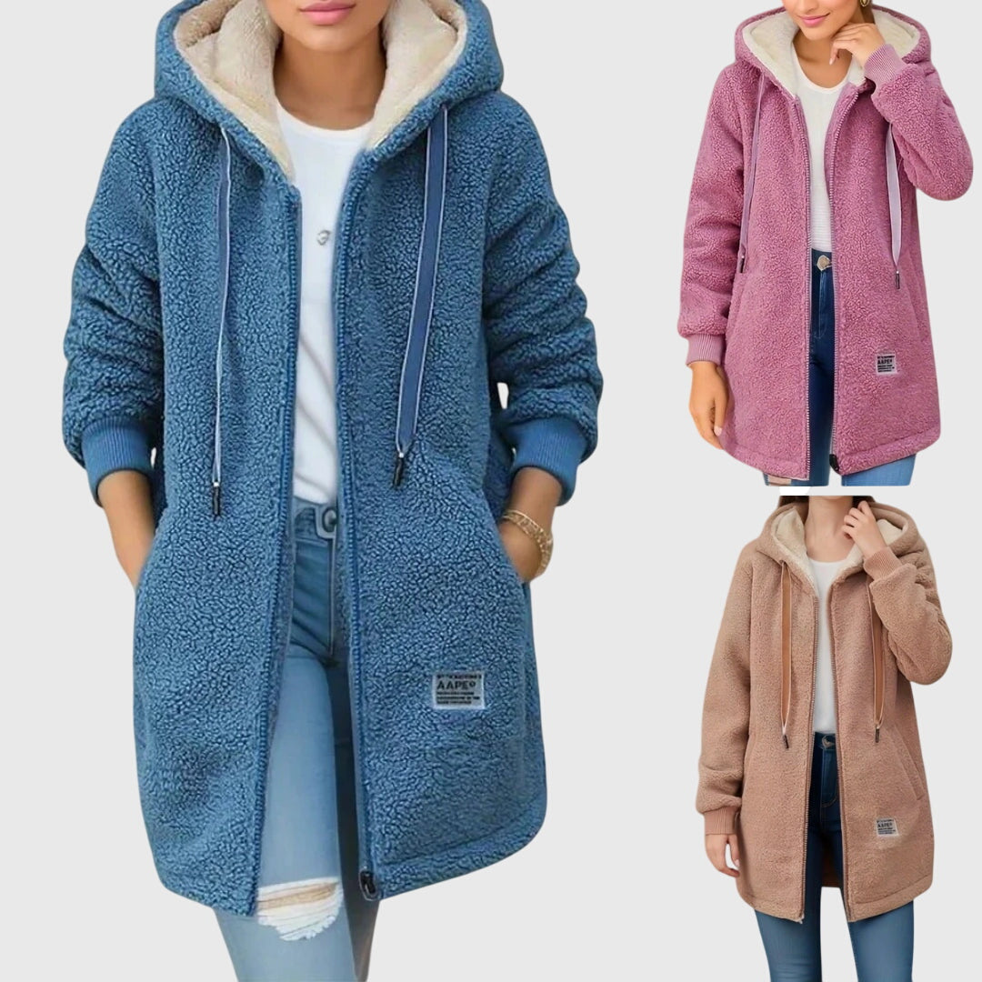Birgitta | Dames fleecejack – Stijl en warmte voor koude dagen