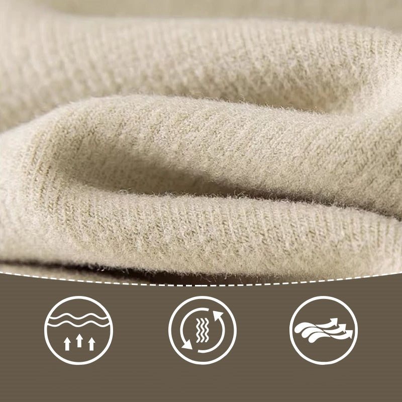 Gebreid vest met capuchon