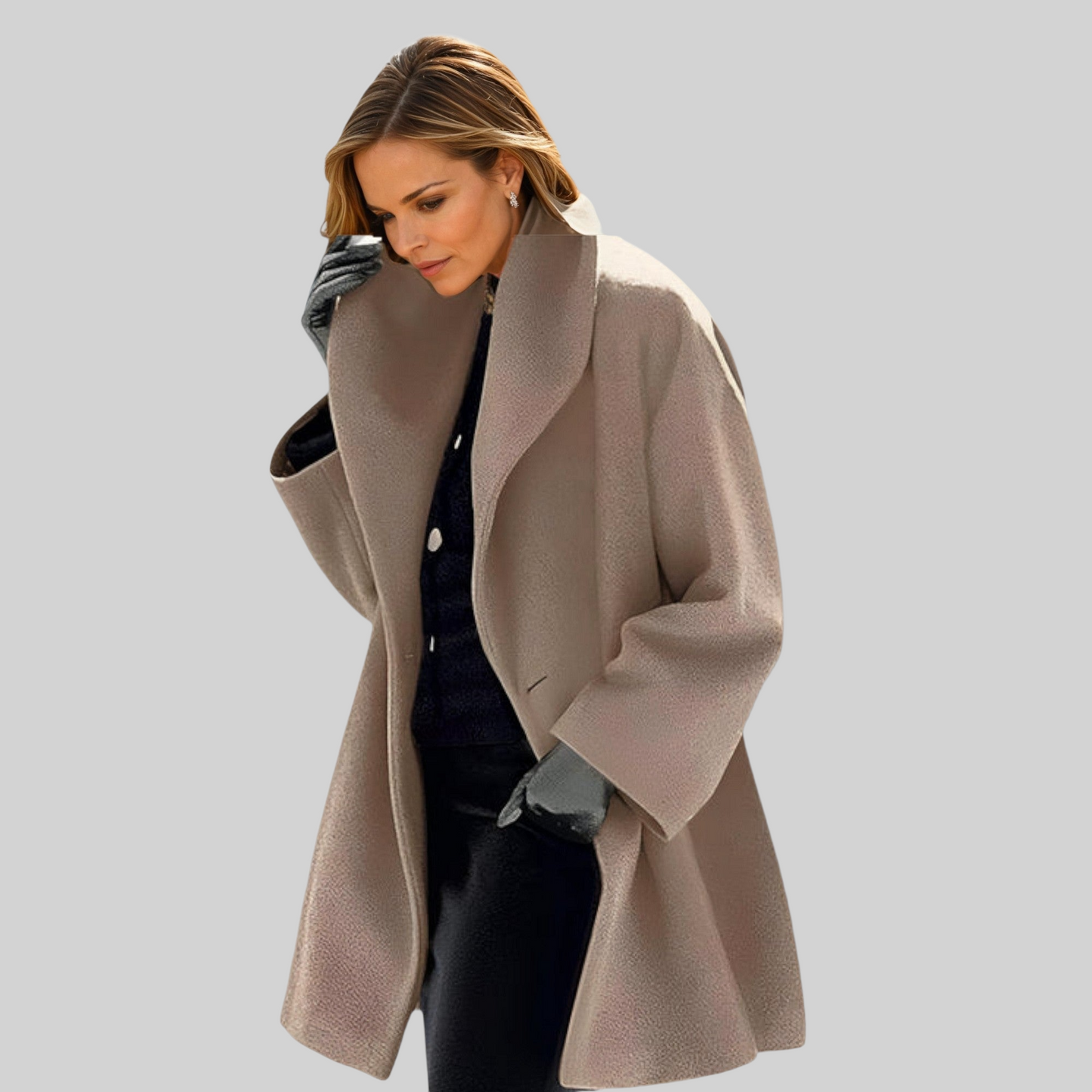 Sofia™ | Premium wollen jas voor herfst en winter